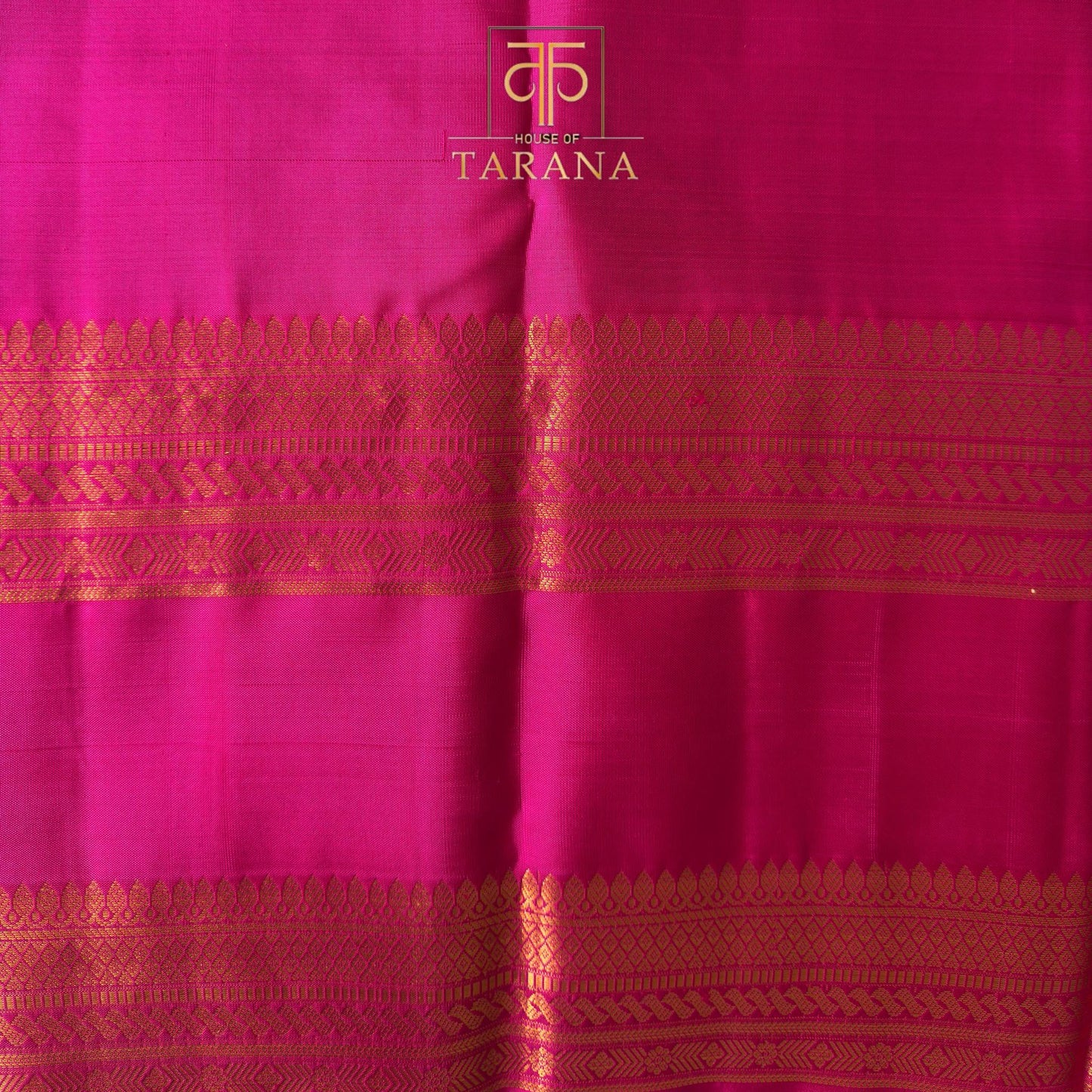 Lite pastel blue with magenta pink kanjivaram silk saree